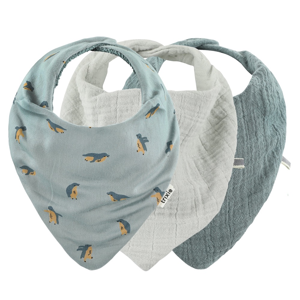 Bandana slab 3-pack mix - Peppy Penguins